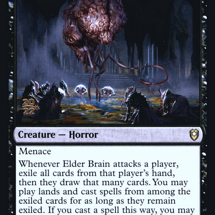 Elder Brain [Battle for Baldur's Gate Promos] Prerelease Foil
