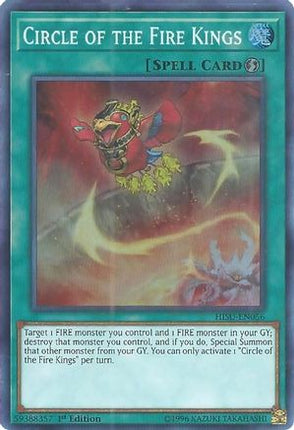 Circle of the Fire Kings (Super Rare) [HISU-EN056] 1st Edition