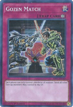 Gozen Match (Super Rare) [HISU-EN060] 1st Edition