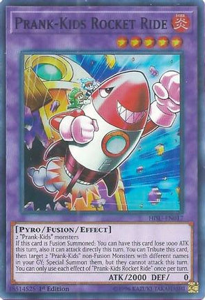 Prank-Kids Rocket Ride (Super Rare) [HISU-EN017] 1st Edition