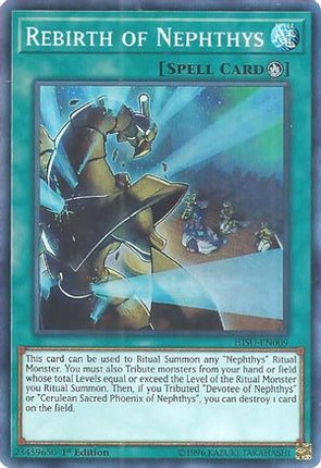 Rebirth of Nephthys (Super Rare) [HISU-EN009] 1st Edition