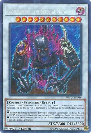 Gashadokuro, the Skeletal Mayakashi (Secret Rare) [HISU-EN036] 1st Edition