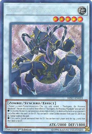 Tsuchigumo, the Poisonous Mayakashi (Secret Rare) [HISU-EN033] 1st Edition