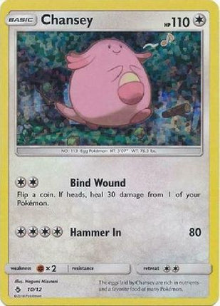 Chansey - 10/12 [McDonald's Promos 2018] Holofoil