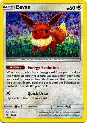 Eevee - 11/12 [McDonald's Promos 2018] Holofoil