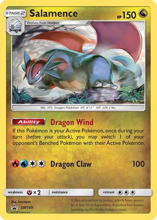 Salamence - SM140 - SM140/null [SM Promos] Holofoil