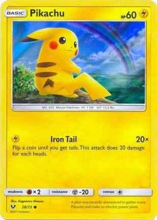 Pikachu - 28/73 (Water Web Holo) [Miscellaneous Cards & Products] Holofoil