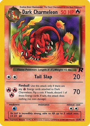 Dark Charmeleon [W Stamped] - 32/null [WoTC Promo]