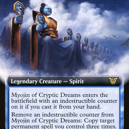 Myojin of Cryptic Dreams (Extended Art) [Neon Dynasty Commander]