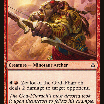 Zealot of the God-Pharaoh [Hour of Devastation]