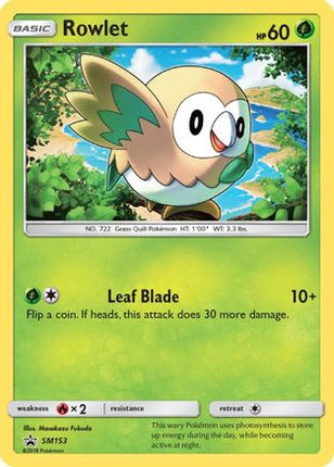 Rowlet - SM153 - SM153/null [SM Promos] Holofoil