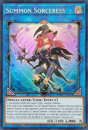 Summon Sorceress (Super Rare) [SOFU-ENSE2] Limited