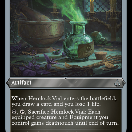 Hemlock Vial [Assassin's Creed] Etched Foil