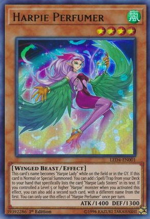Harpie Perfumer (Ultra Rare) [LED4-EN001] 1st Edition