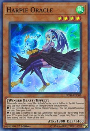 Harpie Oracle (Super Rare) [LED4-EN002] 1st Edition