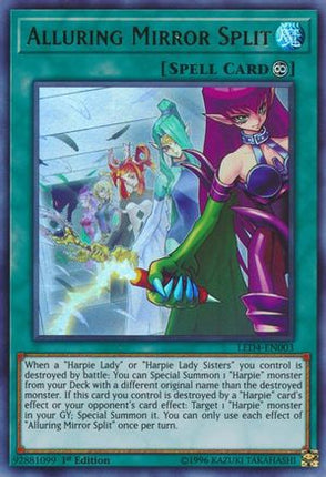 Alluring Mirror Split (Ultra Rare) [LED4-EN003] 1st Edition