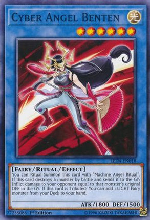 Cyber Angel Benten (Common / Short Print) [LED4-EN018] 1st Edition