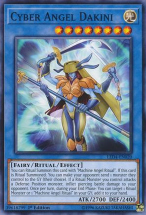 Cyber Angel Dakini (Common / Short Print) [LED4-EN020] 1st Edition