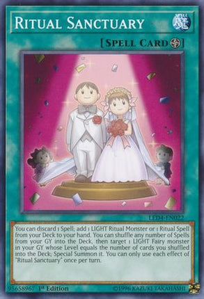 Ritual Sanctuary (Common / Short Print) [LED4-EN022] 1st Edition