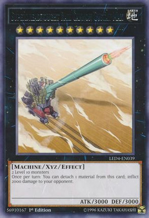 Superdreadnought Rail Cannon Gustav Max (Rare) [LED4-EN039] 1st Edition