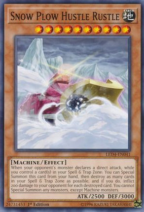 Snow Plow Hustle Rustle (Common / Short Print) [LED4-EN041] 1st Edition