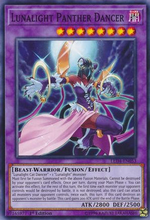 Lunalight Panther Dancer (Common / Short Print) [LED4-EN053] 1st Edition