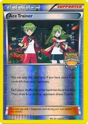 Ace Trainer - 69/98 (Regional Championships) [Staff] [League & Championship Cards] Reverse Holofoil