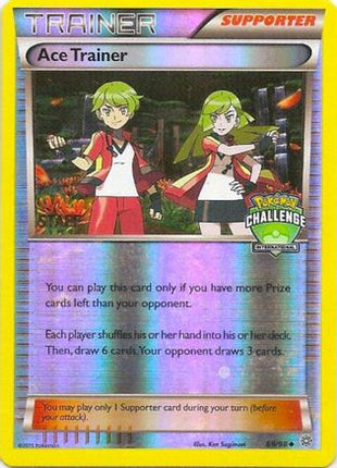 Ace Trainer - 69/98 (International Challenge) [Staff] [League & Championship Cards] Reverse Holofoil