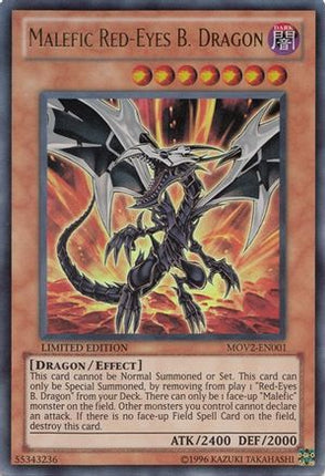 Malefic Red-Eyes B. Dragon (Ultra Rare) [MOV2-EN001] Bonds Beyond Time Movie Pack Limited