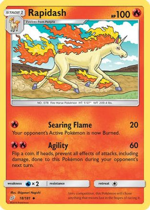 Rapidash - 18/181 [SM - Team Up]