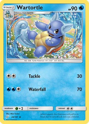 Wartortle - 24/181 [SM - Team Up]