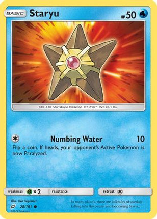 Staryu - 28/null [SM - Team Up] Reverse Holofoil