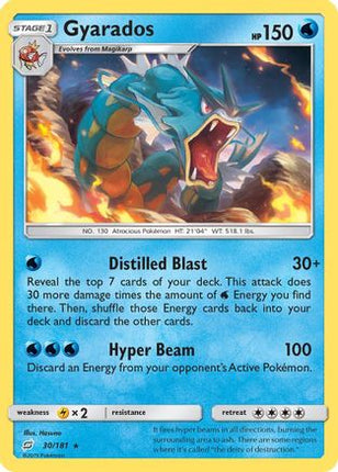Gyarados - 30/181 [SM - Team Up] Holofoil