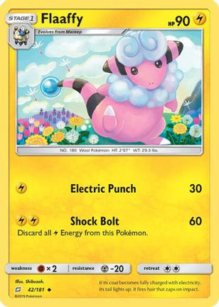 Flaaffy - 42/181 [SM - Team Up] Reverse Holofoil