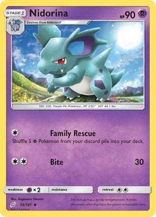 Nidorina - 55/181 [SM - Team Up]