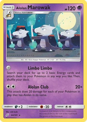 Alolan Marowak - 64/181 [SM - Team Up]