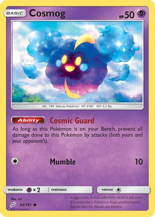 Cosmog - 69/181 [SM - Team Up] Reverse Holofoil