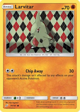 Larvitar - 79/181 [SM - Team Up] Reverse Holofoil