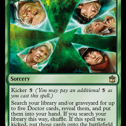 The Five Doctors [Doctor Who] Surge Foil