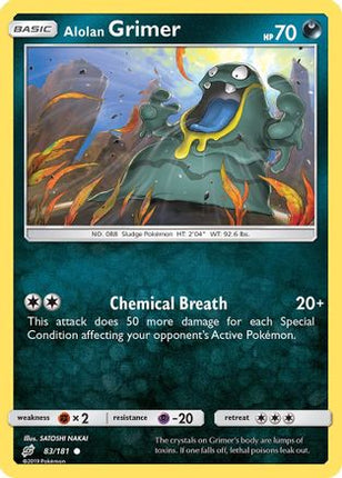Alolan Grimer - 83/181 [SM - Team Up] Reverse Holofoil