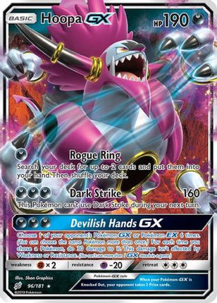 Hoopa GX - 96/181 [SM - Team Up] Holofoil