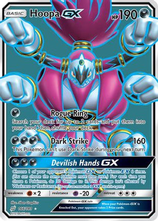 Hoopa GX (Full Art) - 166/null [SM - Team Up] Holofoil