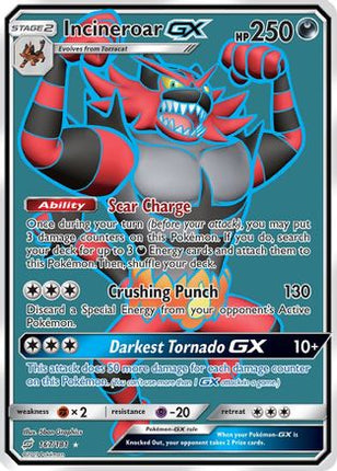 Incineroar GX (Full Art) - 167/null [SM - Team Up] Holofoil