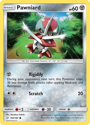 Pawniard - 104/181 [SM - Team Up] Reverse Holofoil