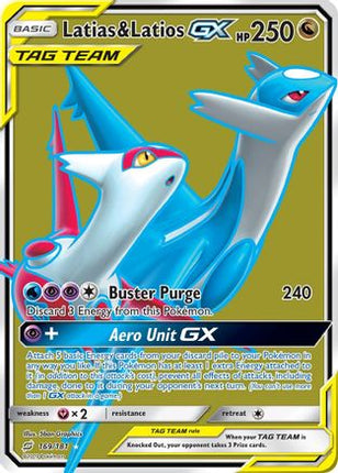 Latias & Latios GX (Full Art) - 169/181 [SM - Team Up] Holofoil