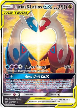Latias & Latios GX (Alternate Full Art) - 170/null [SM - Team Up] Holofoil
