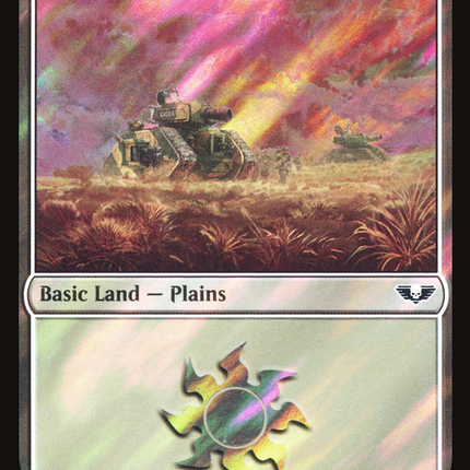 Plains (306★) [Warhammer 40,000 Commander] Surge Foil