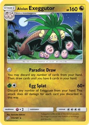 Alolan Exeggutor (115) - 115/181 [SM - Team Up]