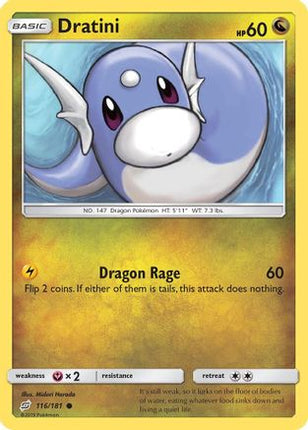 Dratini (116) - 116/181 [SM - Team Up] Reverse Holofoil
