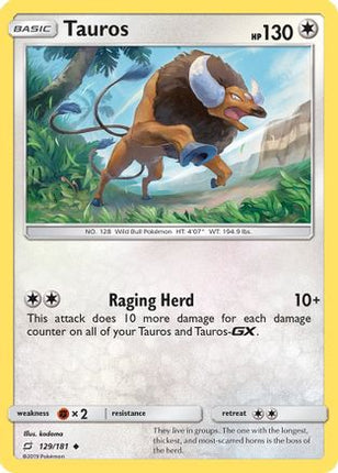 Tauros - 129/null [SM - Team Up]